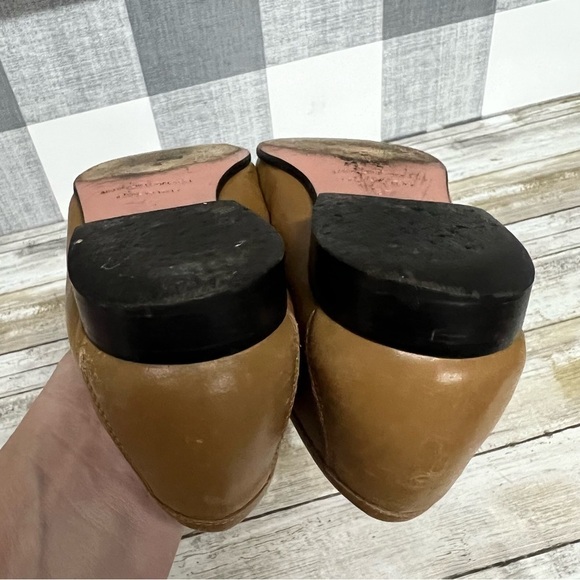 Escada Tan Leather Loafers - Picture 14 of 14